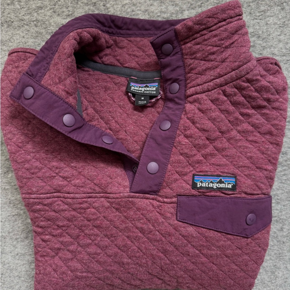 Patagonia Burgundy Pullover